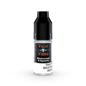 Value Vapes Blackcurrant & Liquorice